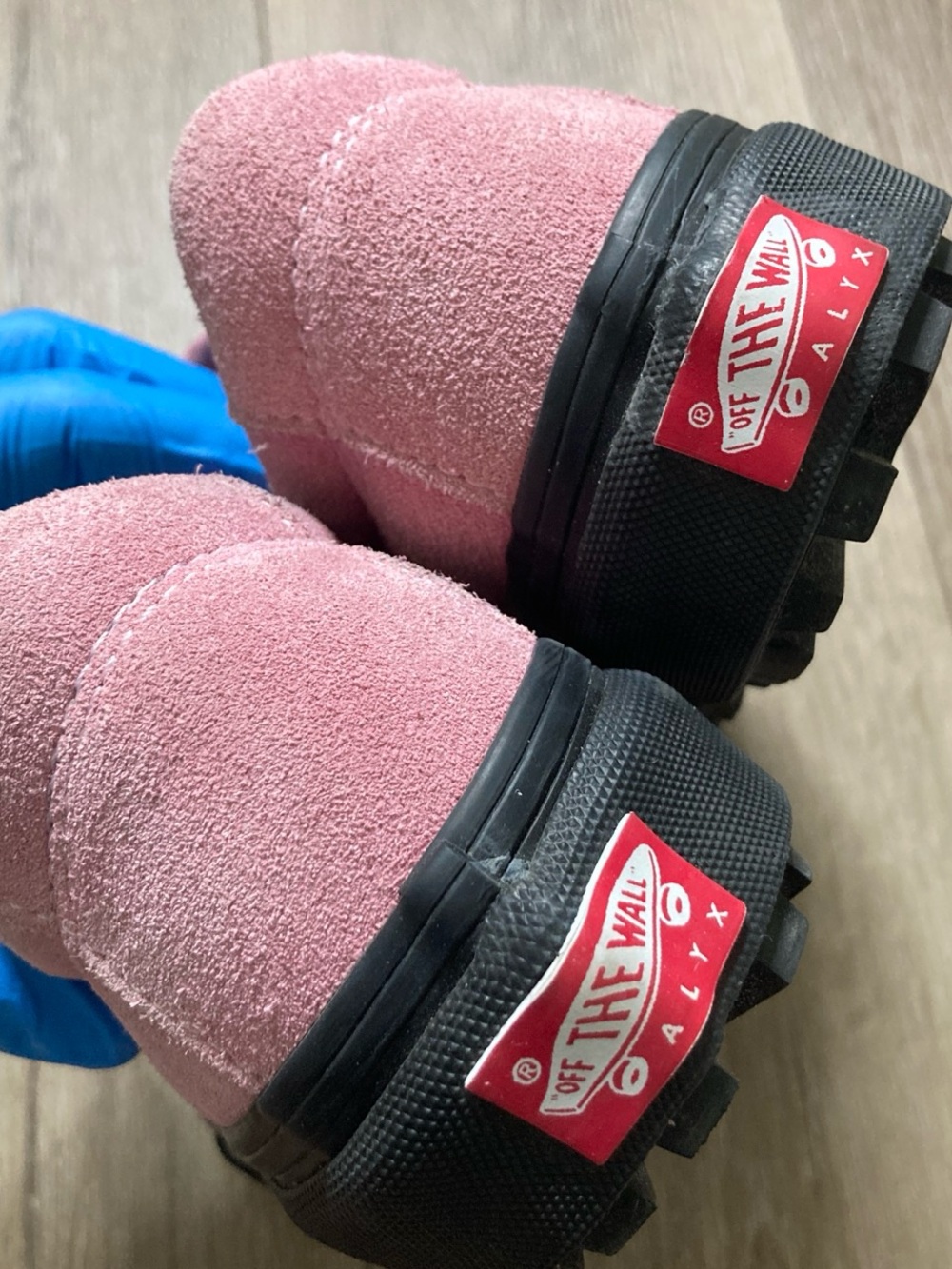 Sample Vans x ALYX 1017 9SM Pink Suede Low-Top Sneakers - Picture 3 of 8